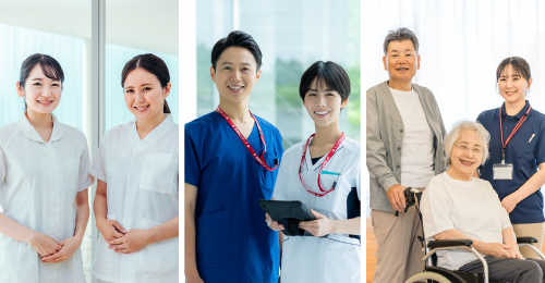 医療・介護系に強い人材サービス会社 A社のイメージ写真