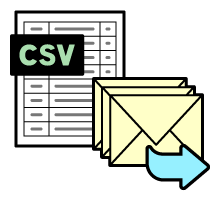 CSVで一括送信が可能（オプション）