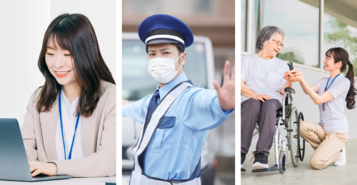 事務・警備・医療系に強い人材派遣会社 A社のイメージ写真